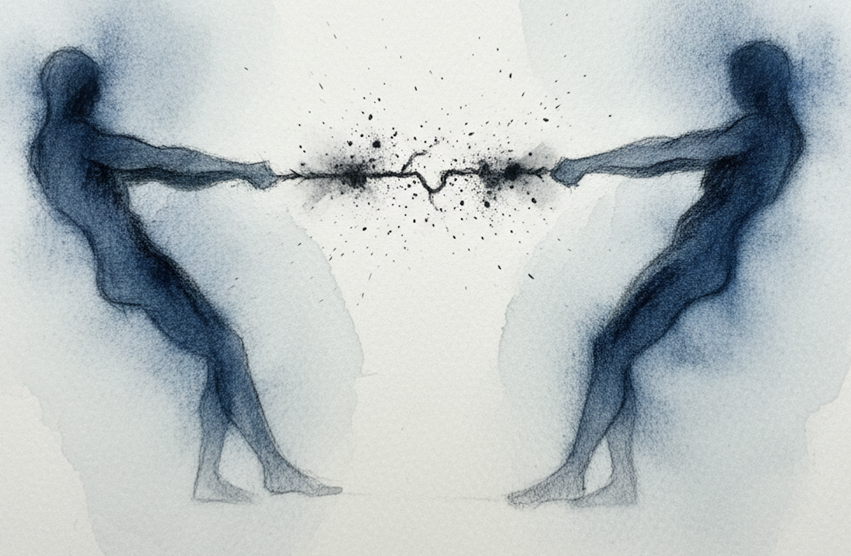 Symbolbild für Konfliktsituation